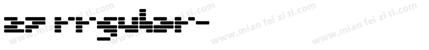 27 Rrgular字体转换